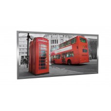 Üveg - kép infrapanel Fenix ECOSAN 600 G (600 W) Képes kivitel - London 2